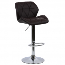 Барный стул "Barneo N-85 Diamond" темно-коричневый