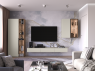 Тумба ТВ на опорах №2 коллекция "Адель"