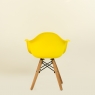 Кресло детское Barneo N-2 Eames Style цвет желтый