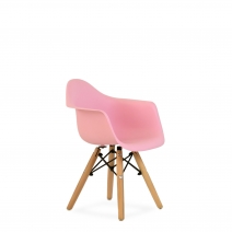 Кресло детское Barneo N-2 Eames Style цвет розовый