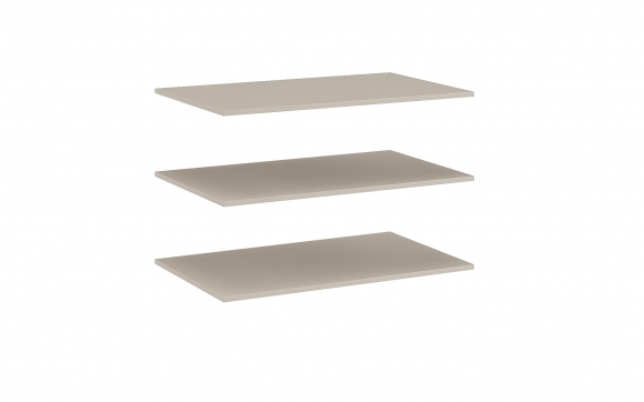 Комплект полок к шкафу 2-х створчатому 600,коллекция "Адель"