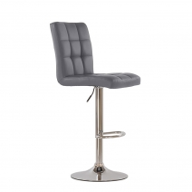 Барный стул Barneo N-48 Kruger серый