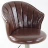 Барный стул Barneo N-31 Лидер коричневый глянец