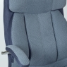 Кресло K-303 BIG SIZE XXL для руководителя серая ткань, газлифт 3кл
