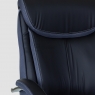 Кресло Barneo K-307 BIG SIZE XXL для руководителя черная кожа, газлифт 3кл