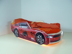 Кровать детская "Молния Премиум" с подсветкой