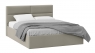 Кровать без ПМ «Глосс» Тип 1 1600 (без подъемного механизма) (велюр)  