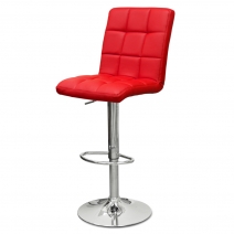 Барный стул Barneo N-48 Kruger красный