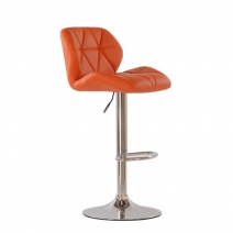 Барный стул "Barneo N-85 Diamond" оранжевый