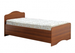 Кровать одинарная 900-1 круглая спинка