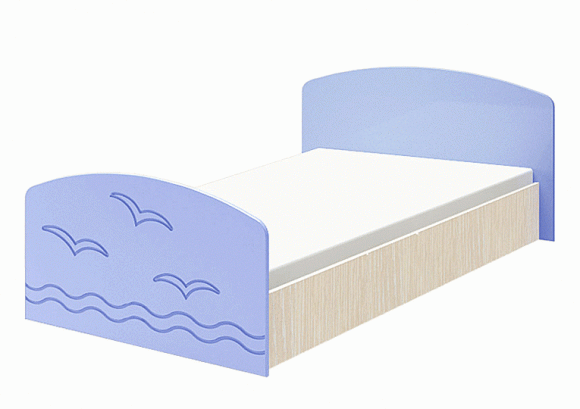 Кровать Юниор-2 (глянец)